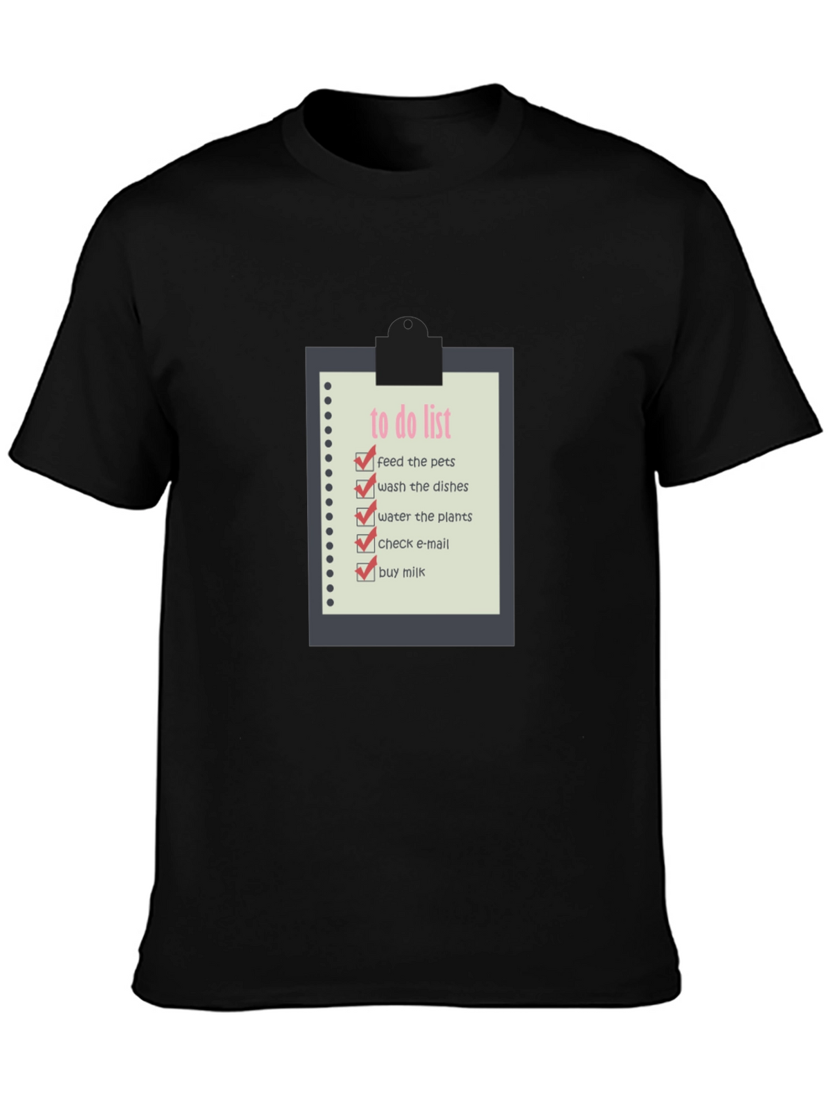 To Do List Graphic Tee