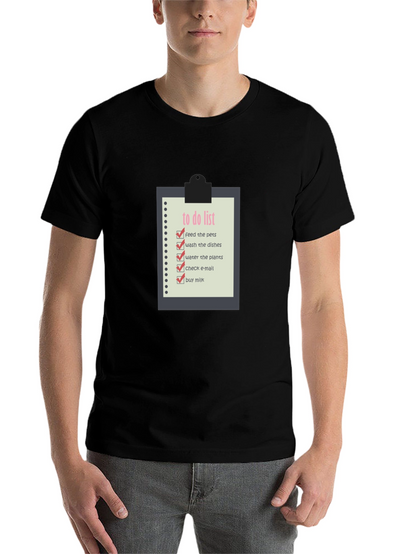 To Do List Graphic Tee