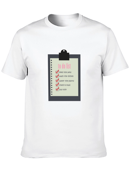 To Do List Graphic Tee