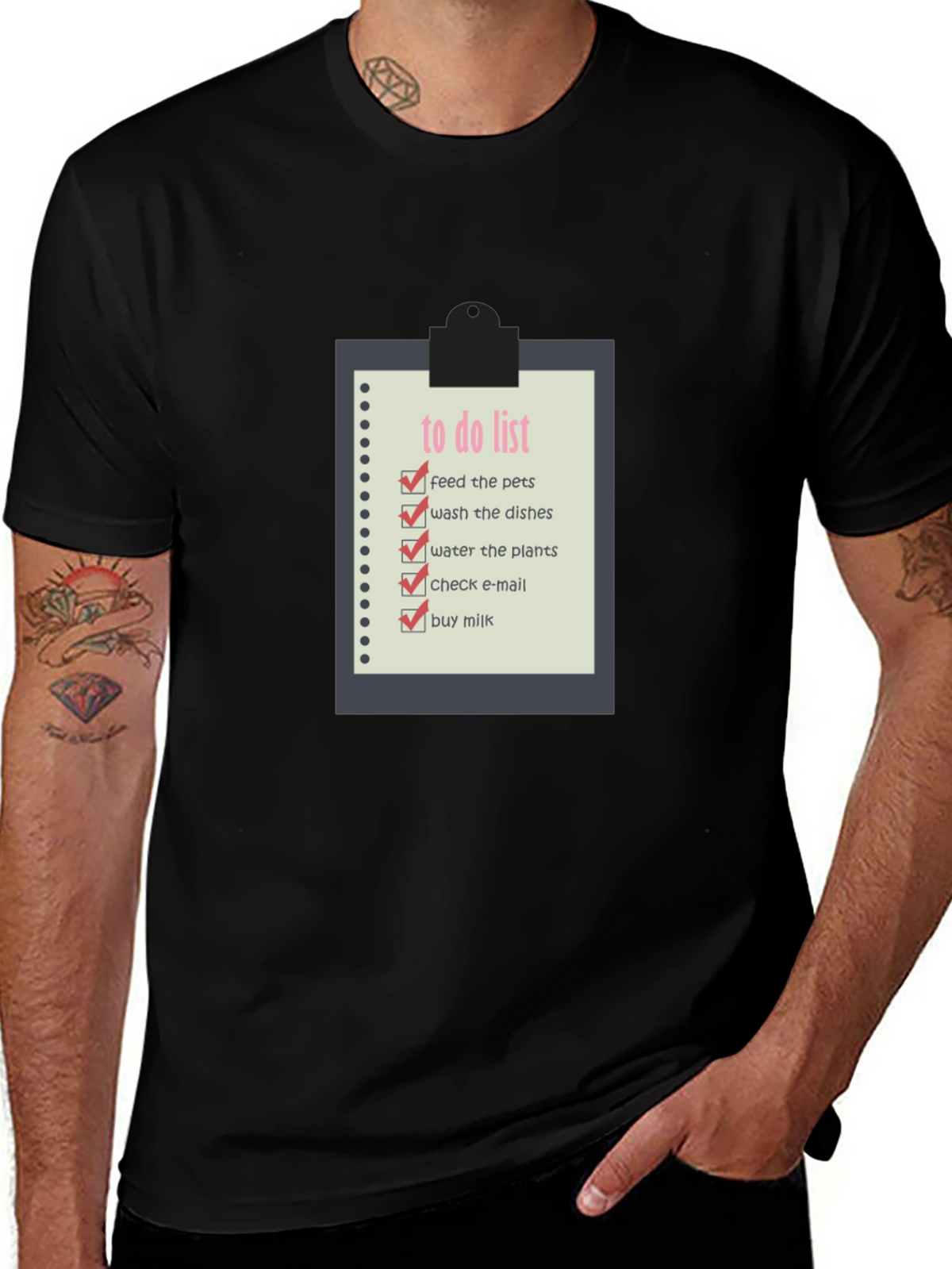 To Do List Graphic Tee