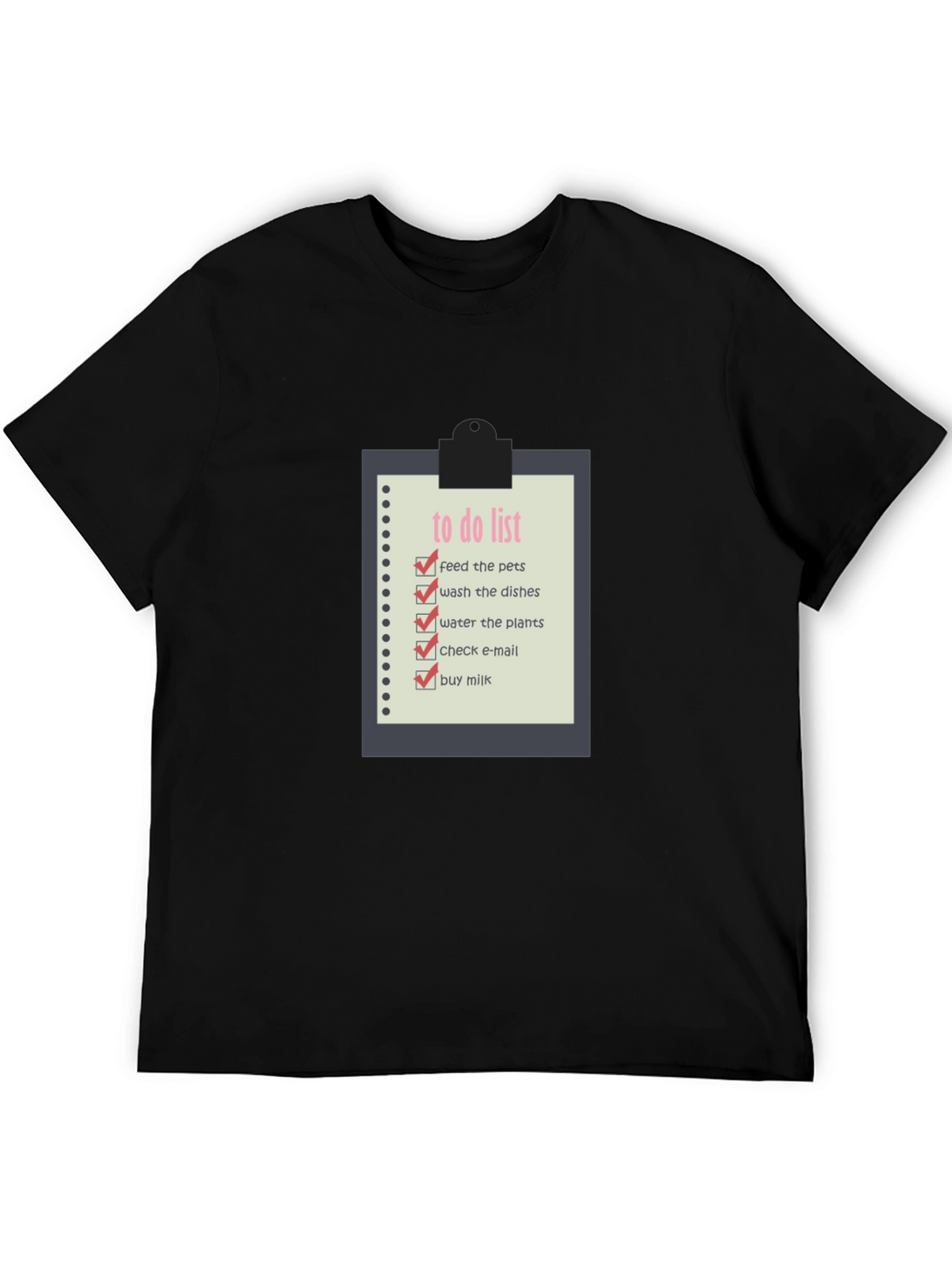 To Do List Graphic Tee