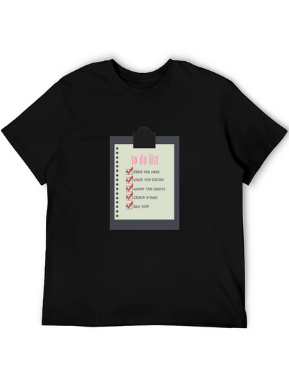 To Do List Graphic Tee