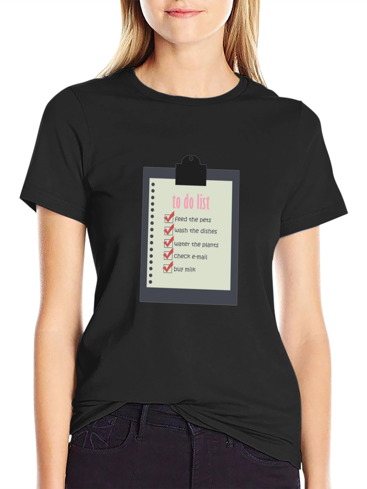 To Do List Graphic Tee