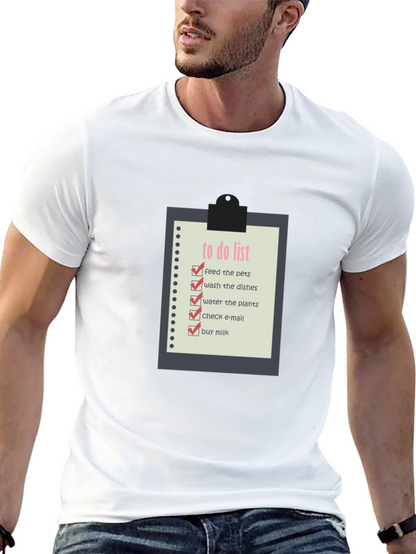 To Do List Graphic Tee
