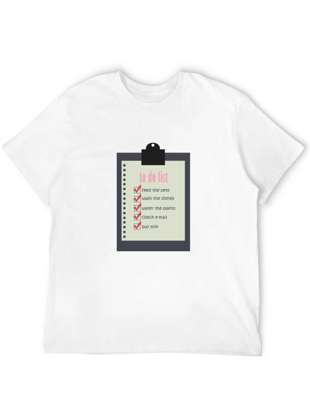 To Do List Graphic Tee