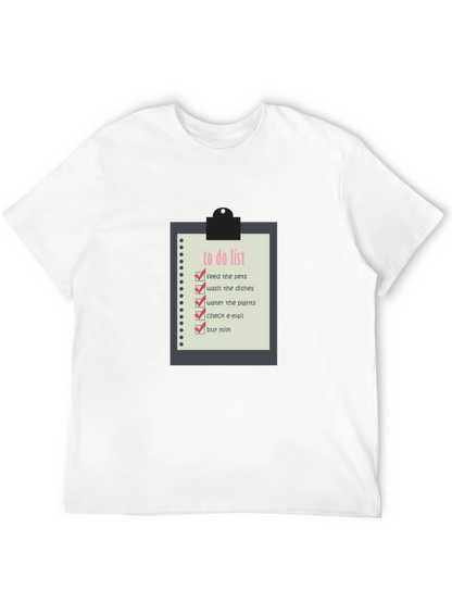 To Do List Graphic Tee