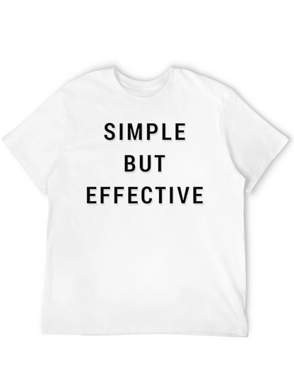 Simple But Effective Black Graphic Tee