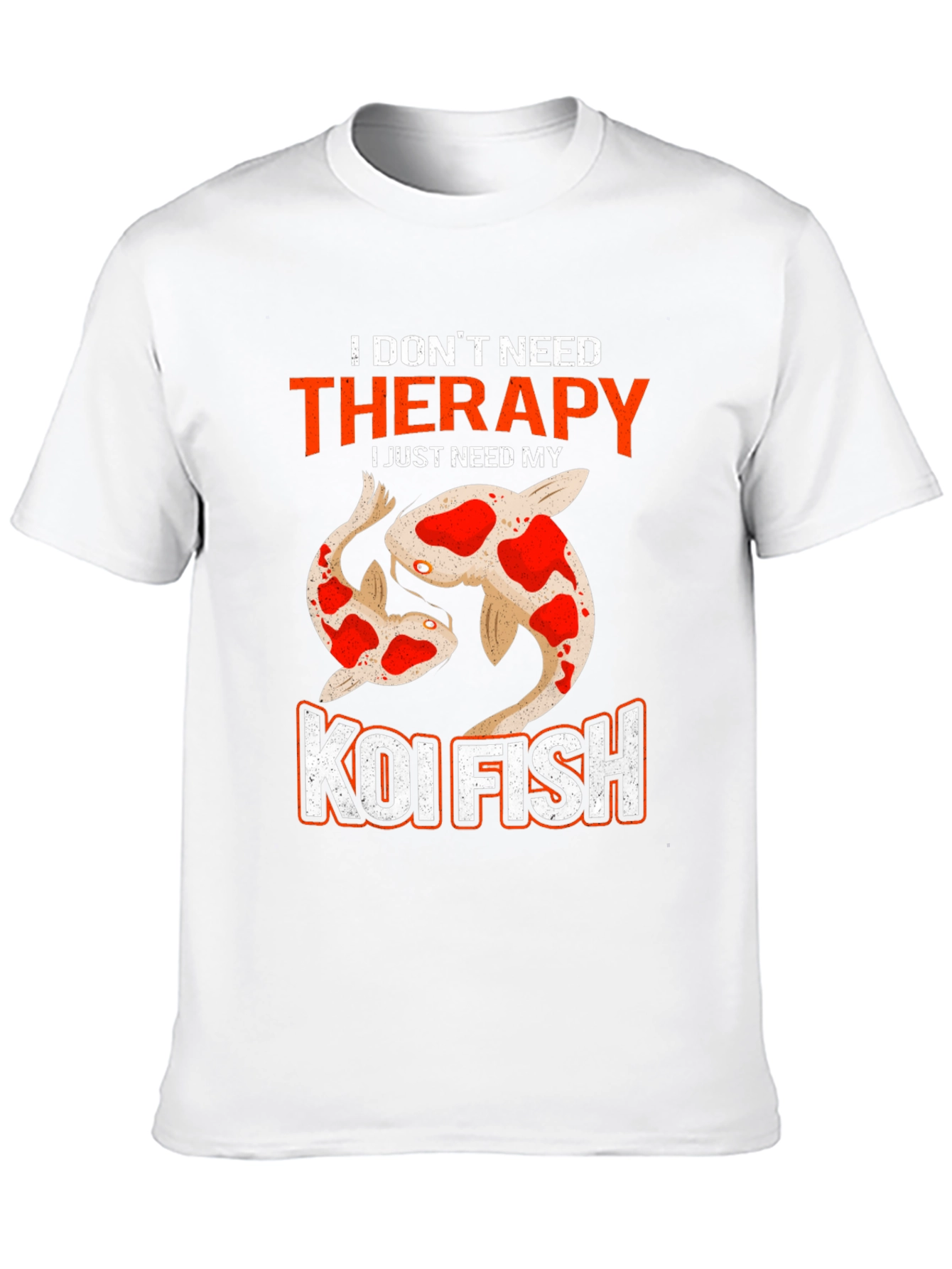 Koi Fish Therapy T-Shirt - Need My Koi