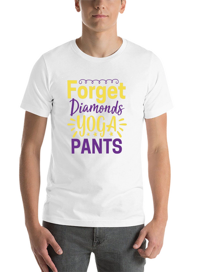 Forget Diamonds Yoga Pants T-Shirt