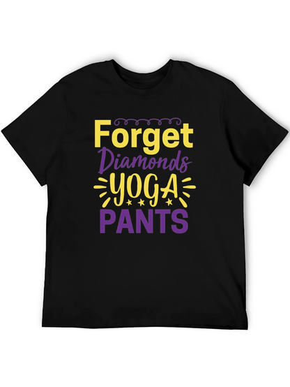 Forget Diamonds Yoga Pants T-Shirt