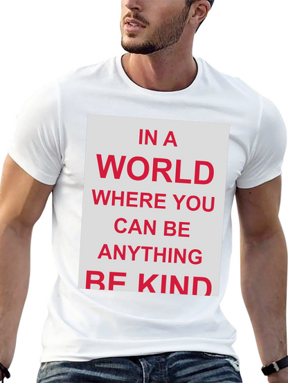Be Kind Graphic T-Shirt - Black