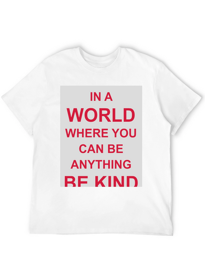 Be Kind Graphic T-Shirt - Black