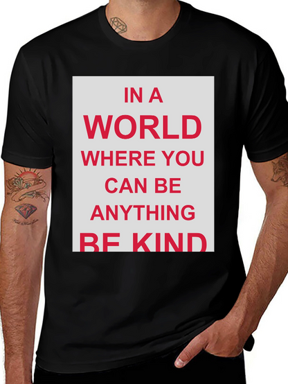 Be Kind Graphic T-Shirt - Black