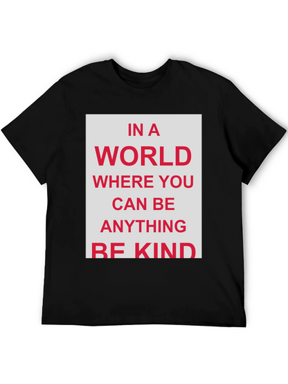 Be Kind Graphic T-Shirt - Black