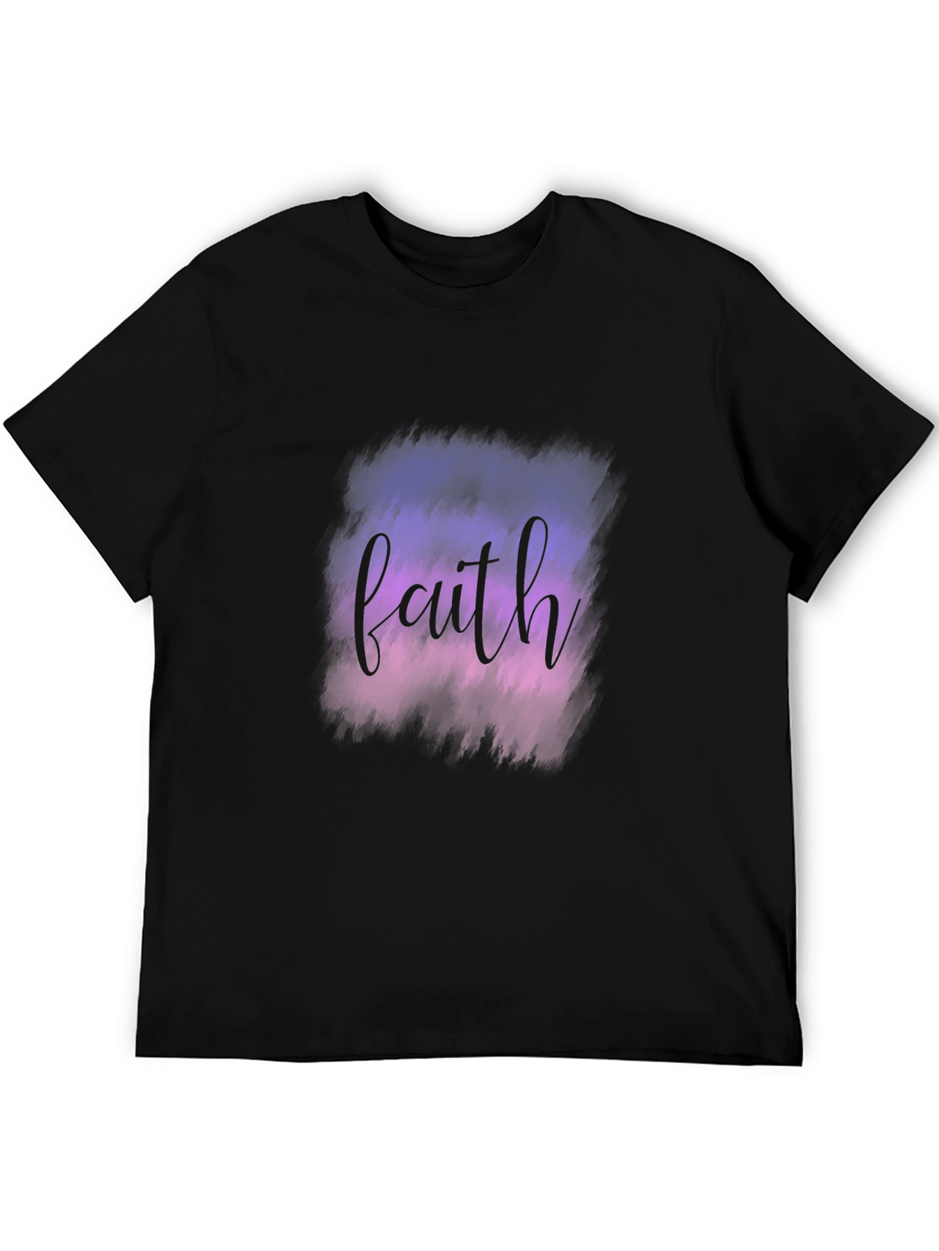 Faith Graphic Tee - Stylish & Comfortable Black T-Shirt
