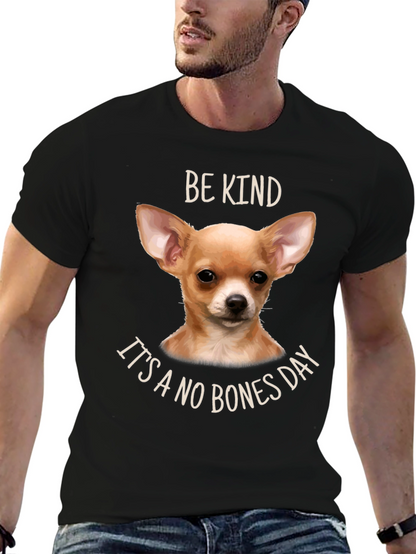Be Kind Its A No Bones Day Dog T-Shirt
