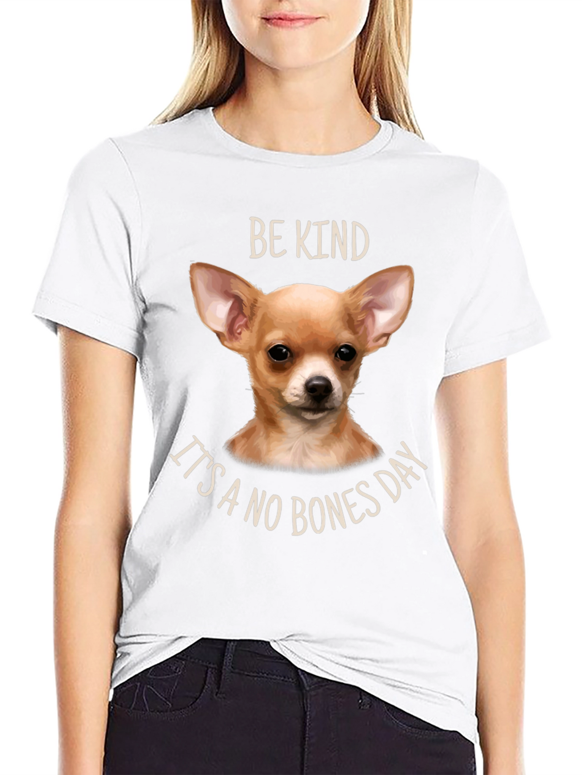 Be Kind Its A No Bones Day Dog T-Shirt