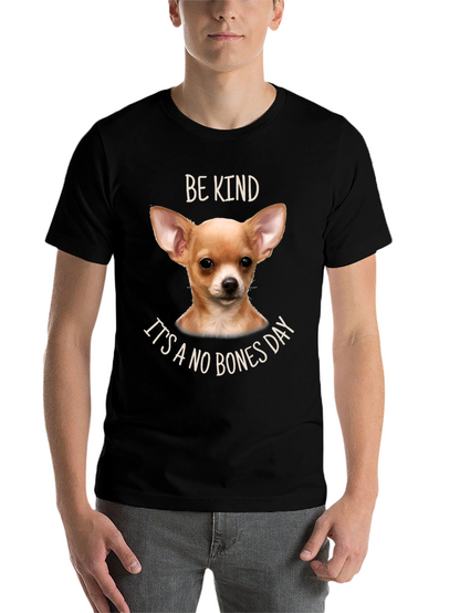 Be Kind Its A No Bones Day Dog T-Shirt