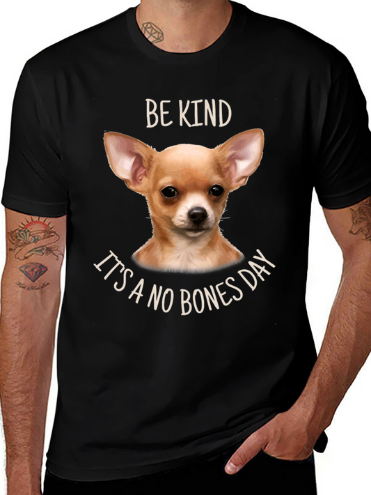 Be Kind Its A No Bones Day Dog T-Shirt