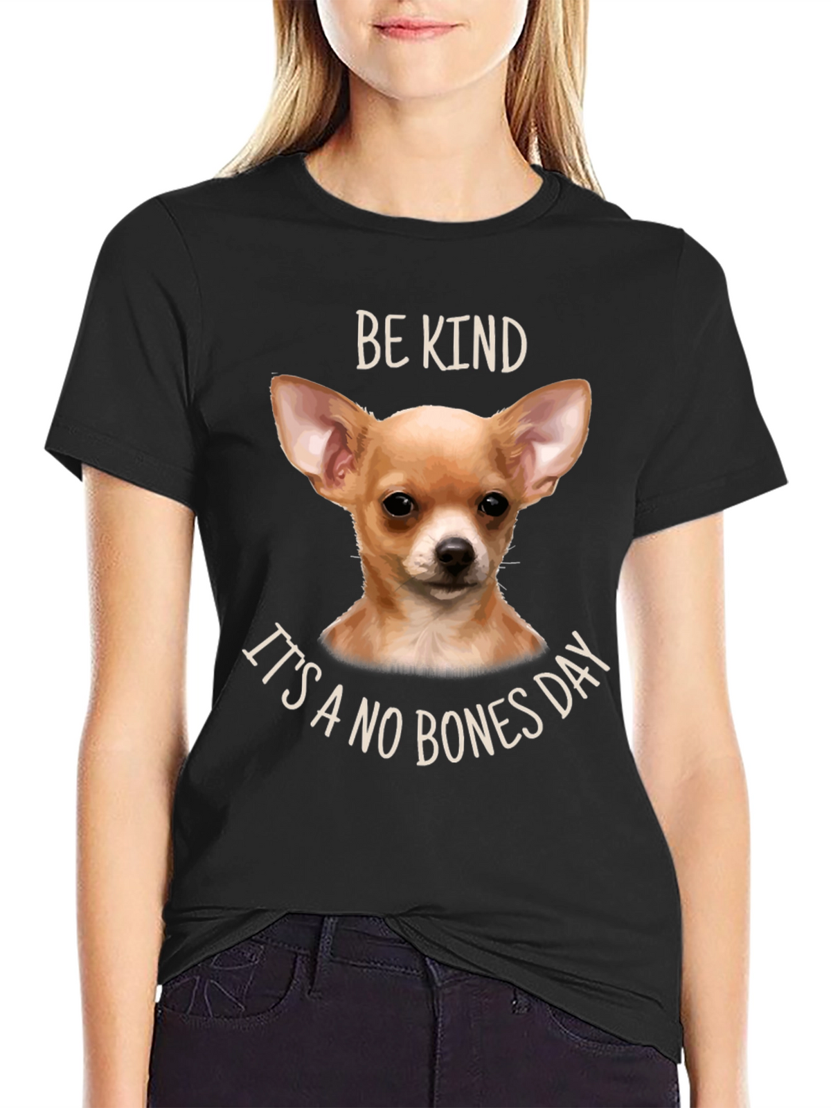 Be Kind Its A No Bones Day Dog T-Shirt