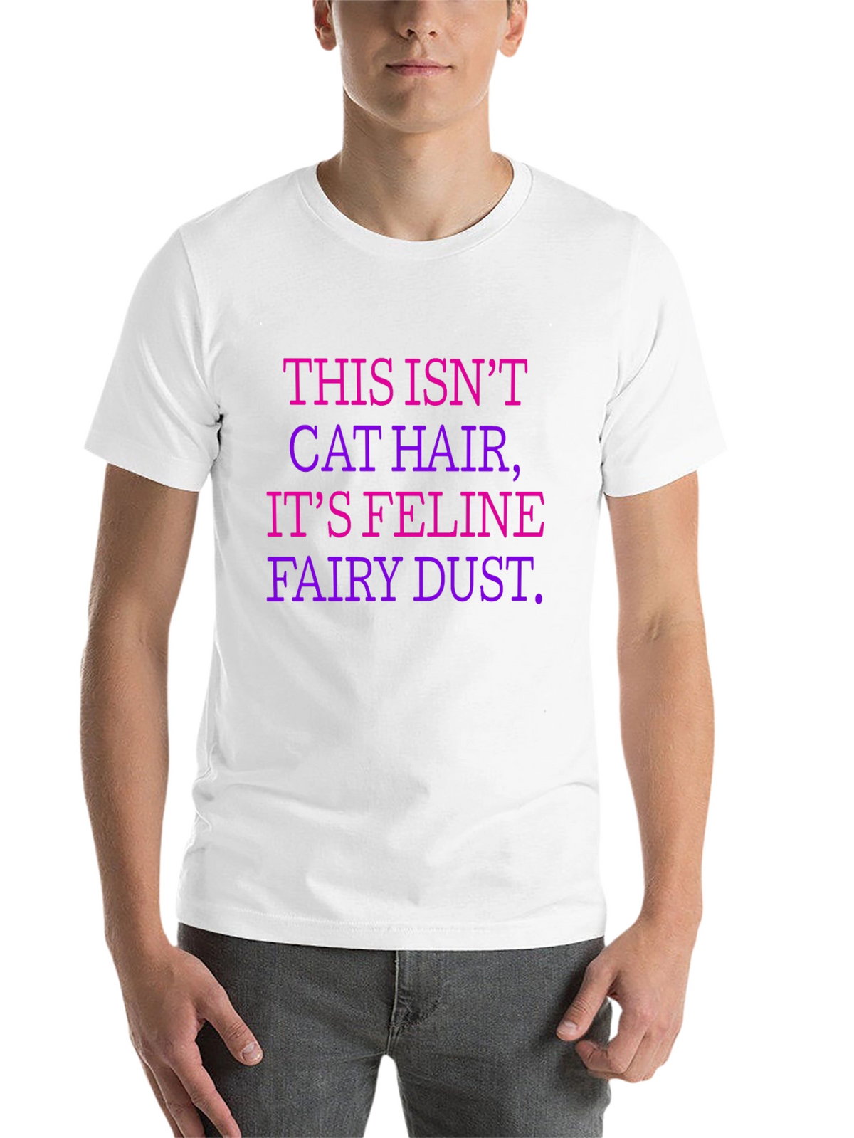 Feline Fairy Dust T-Shirt - Cat Lover Apparel