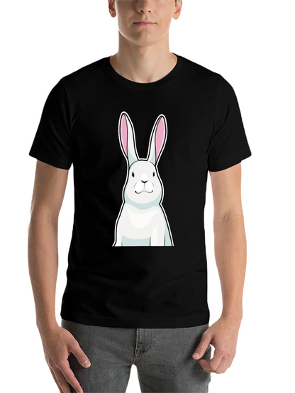 Bunny Graphic Tee - Soft Cotton Blend