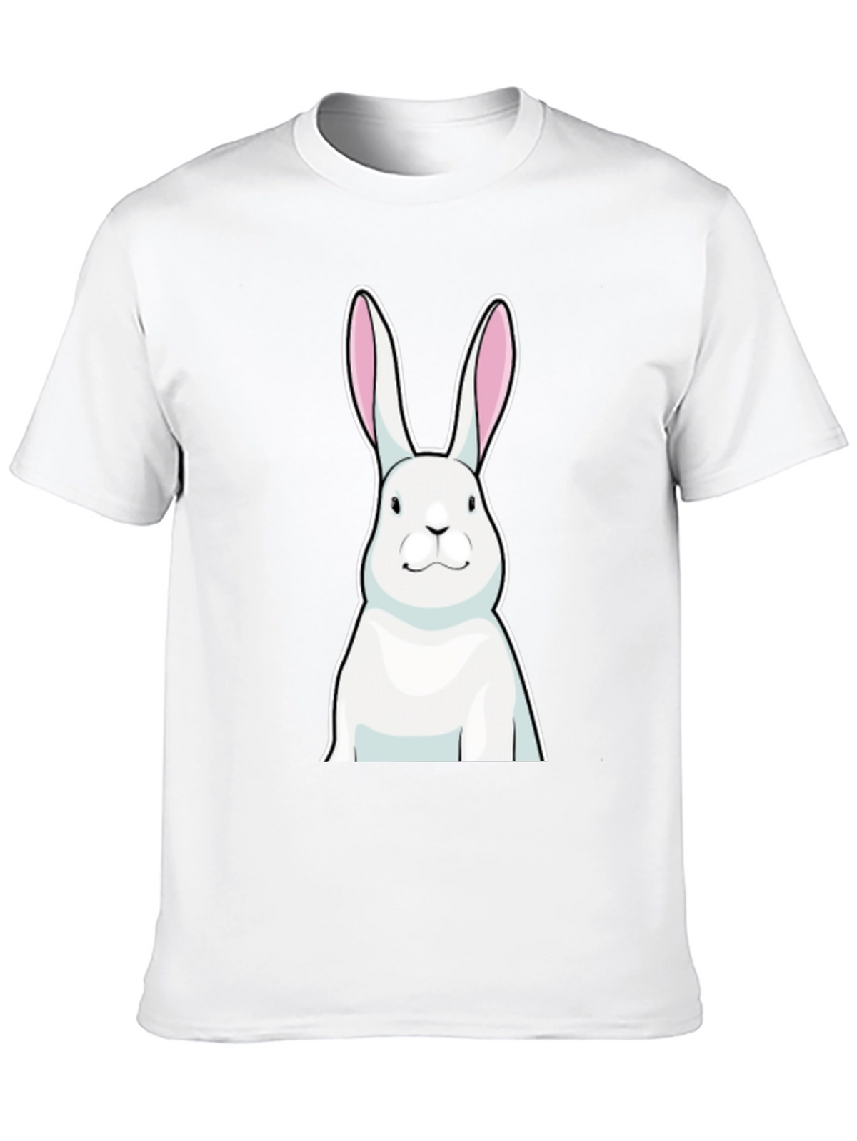 Bunny Graphic Tee - Soft Cotton Blend