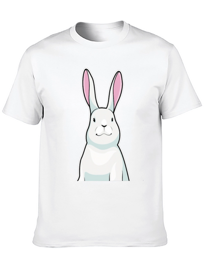 Bunny Graphic Tee - Soft Cotton Blend