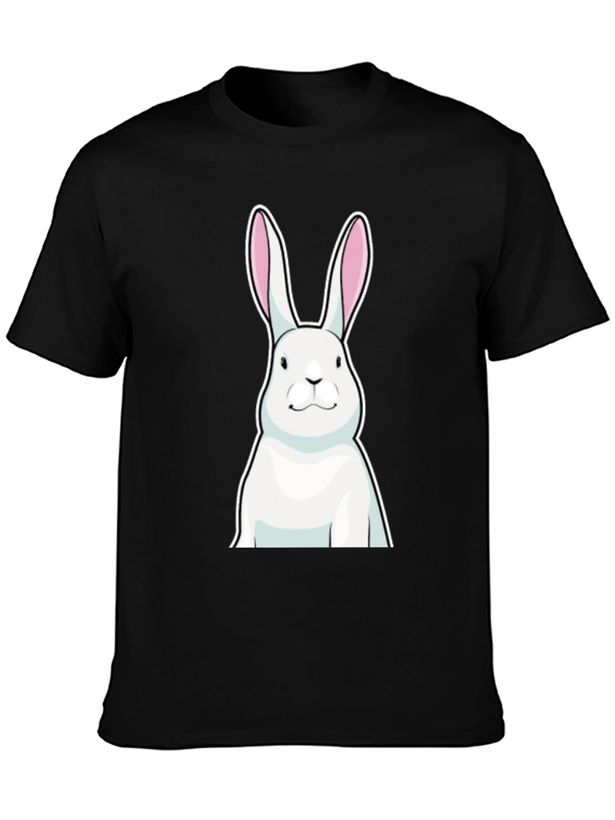 Bunny Graphic Tee - Soft Cotton Blend