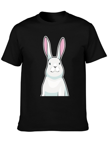 Bunny Graphic Tee - Soft Cotton Blend
