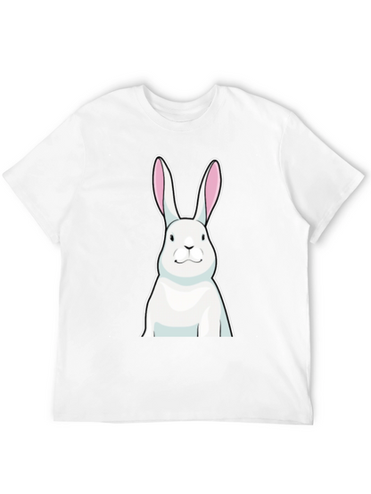 Bunny Graphic Tee - Soft Cotton Blend
