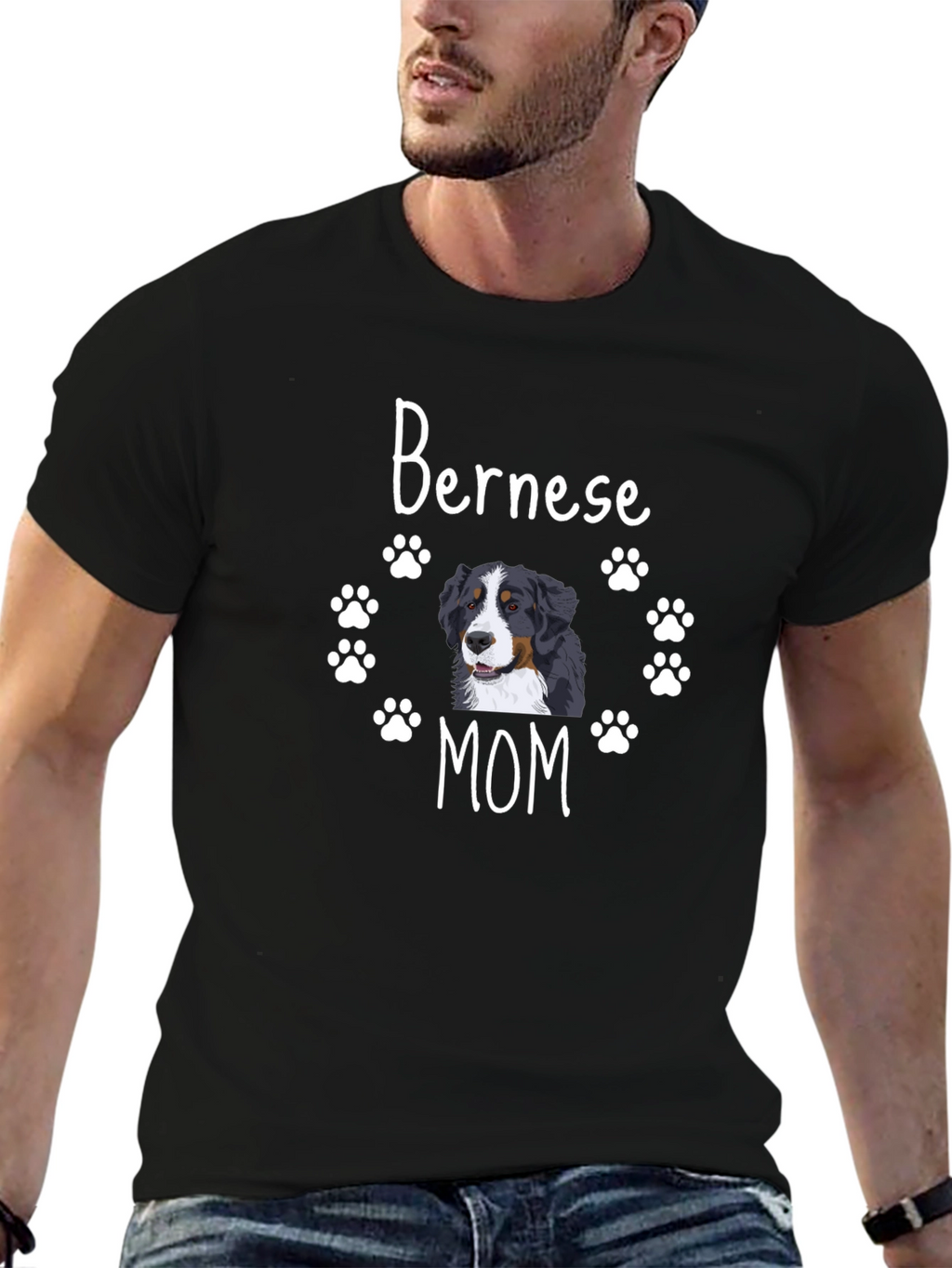 Bernese Mom T-Shirt - Dog Lover Tee