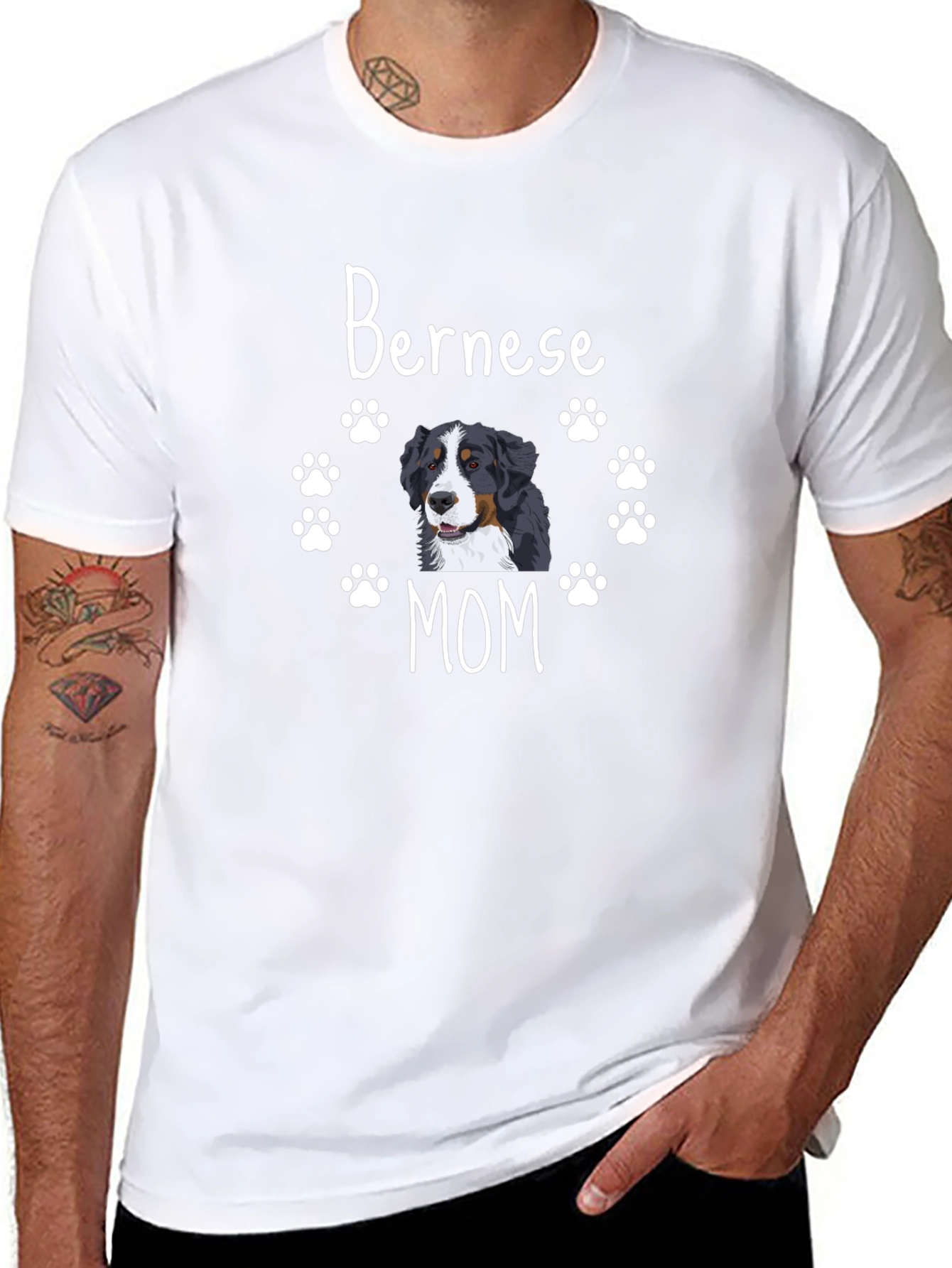 Bernese Mom T-Shirt - Dog Lover Tee