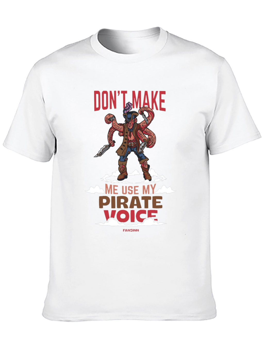 Pirate Voice Graphic T-Shirt
