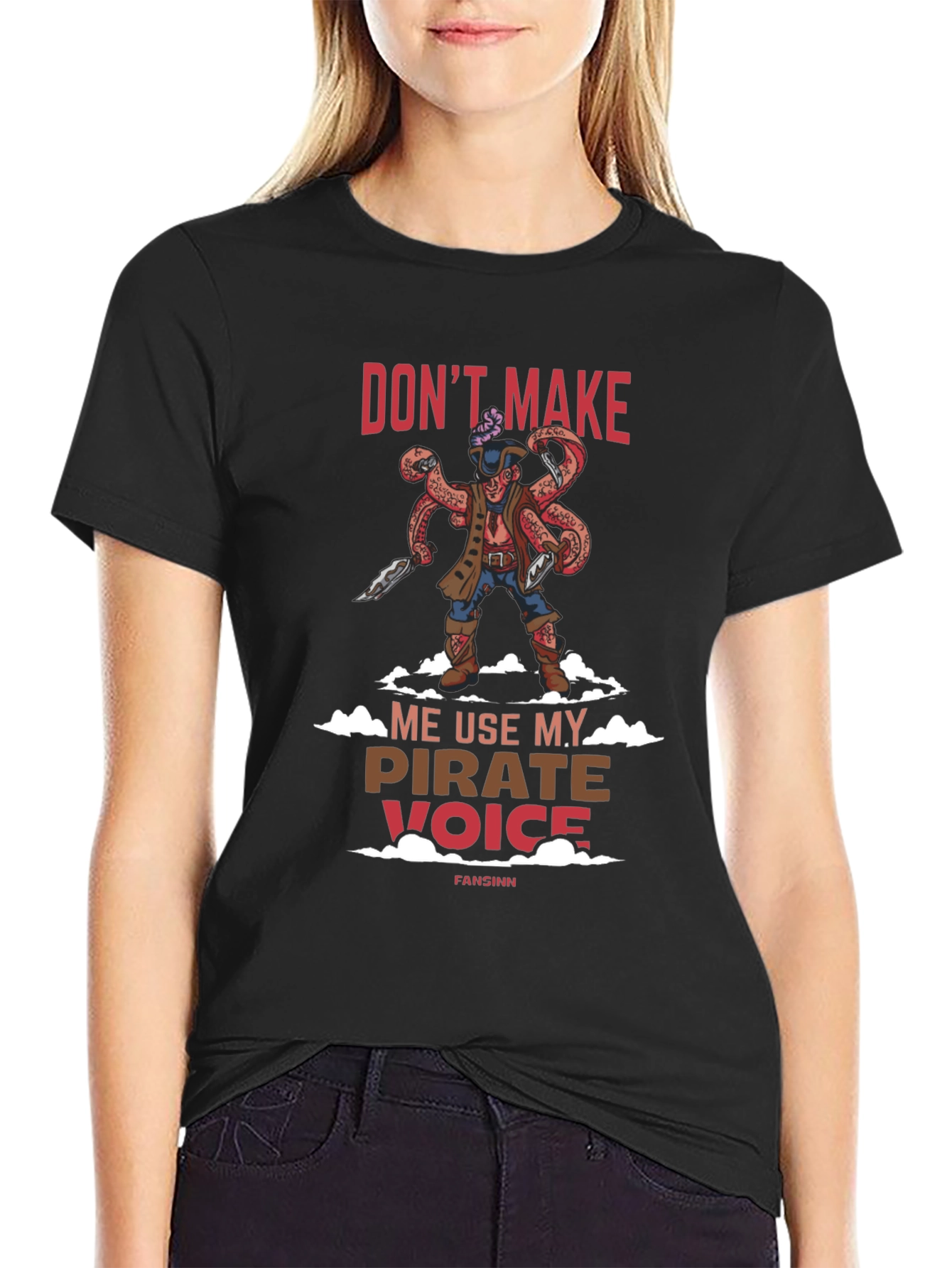 Pirate Voice Graphic T-Shirt