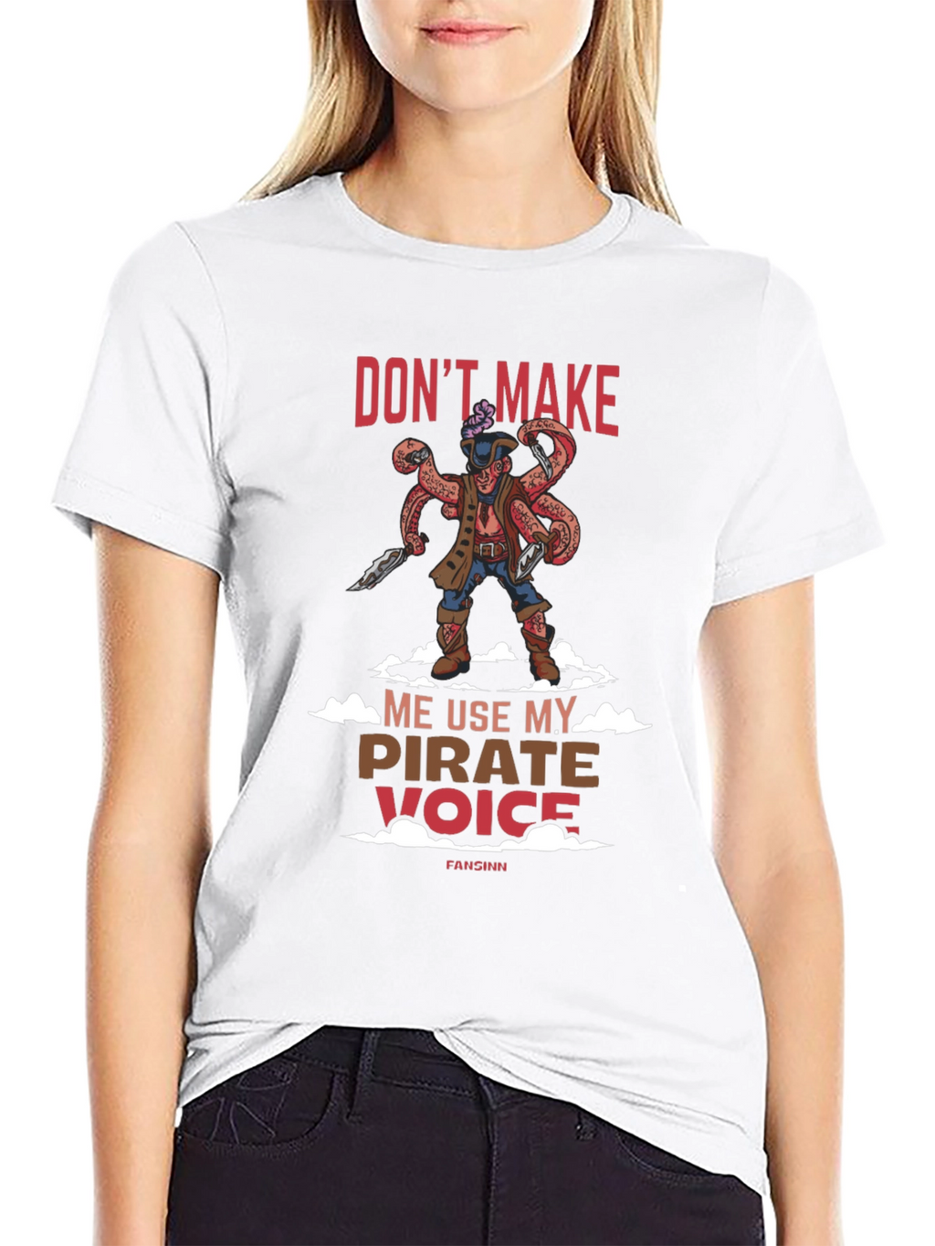 Pirate Voice Graphic T-Shirt
