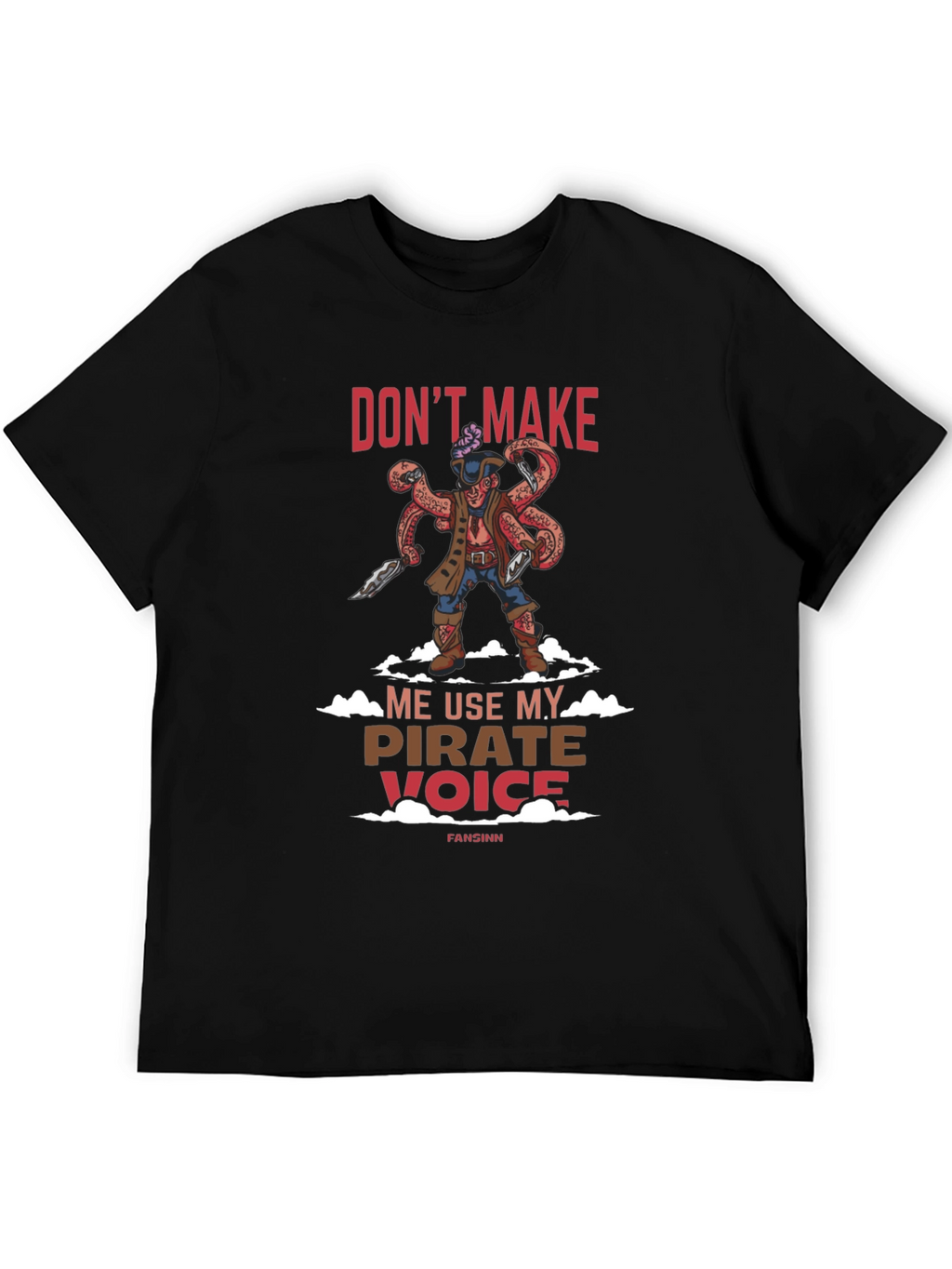 Pirate Voice Graphic T-Shirt