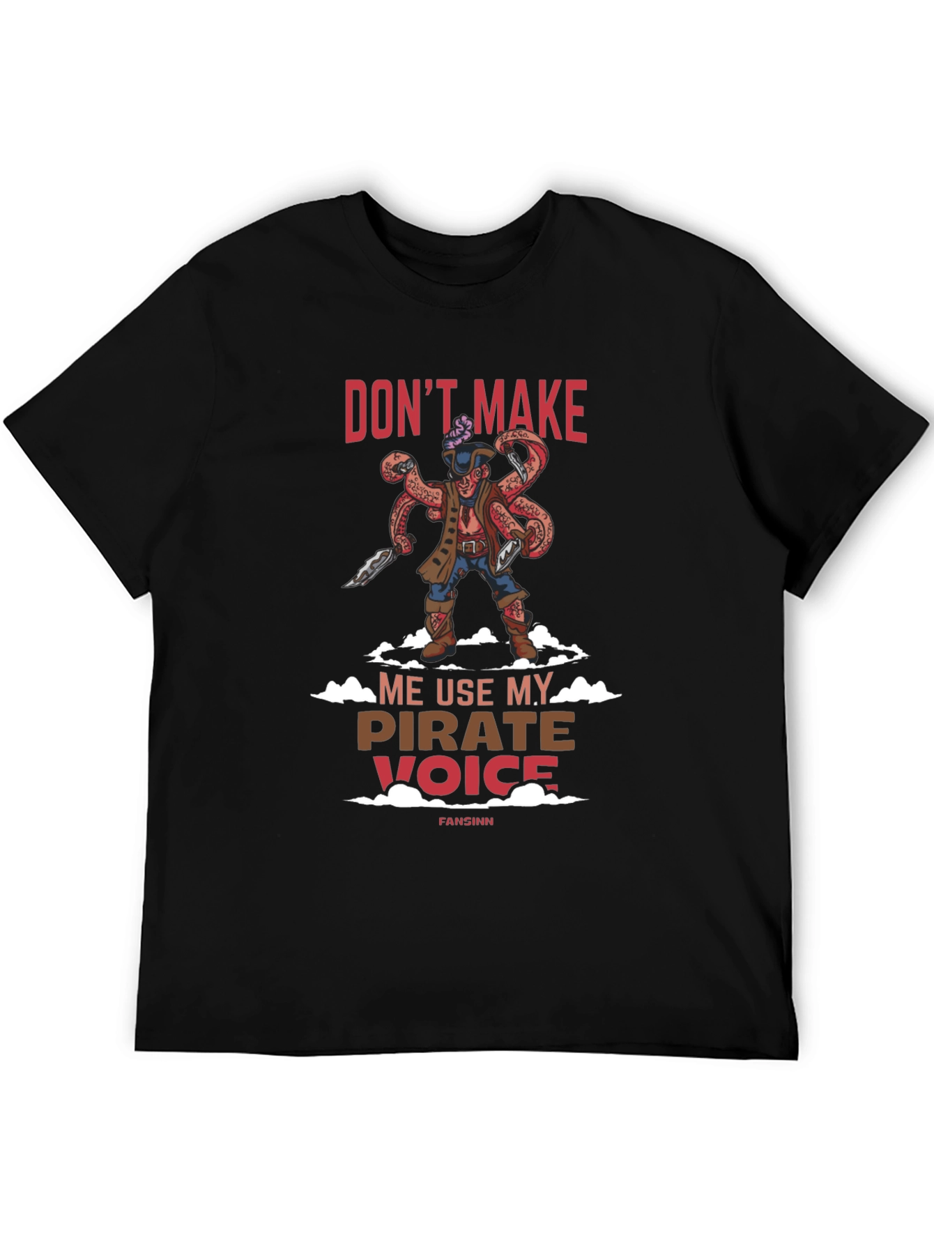 Pirate Voice Graphic T-Shirt