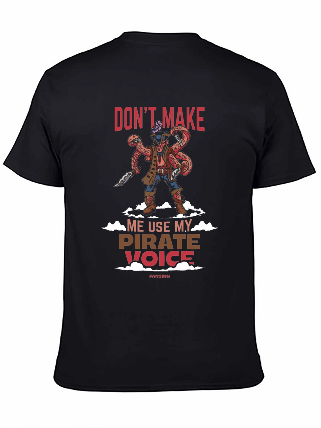 Pirate Voice Graphic T-Shirt