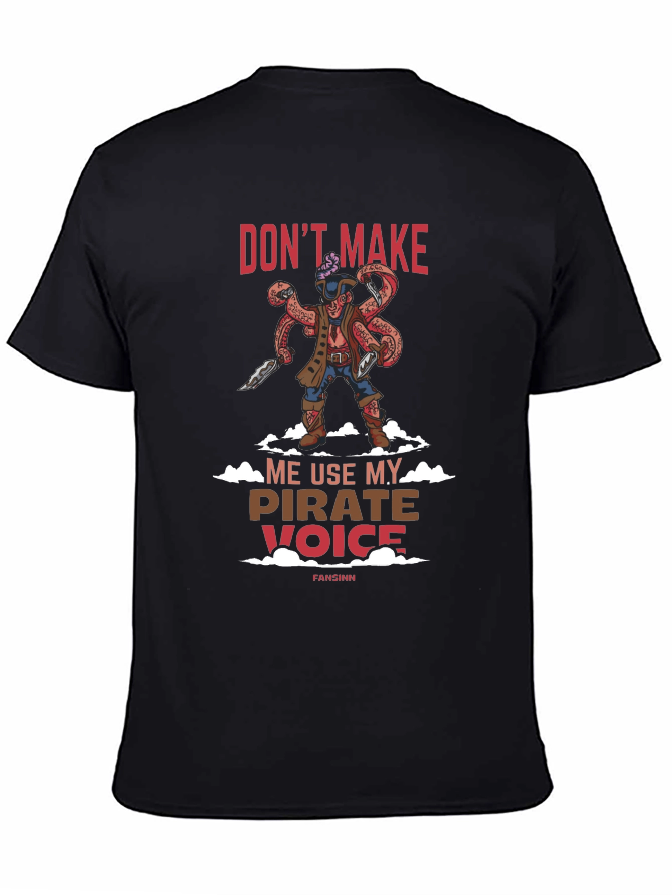Pirate Voice Graphic T-Shirt