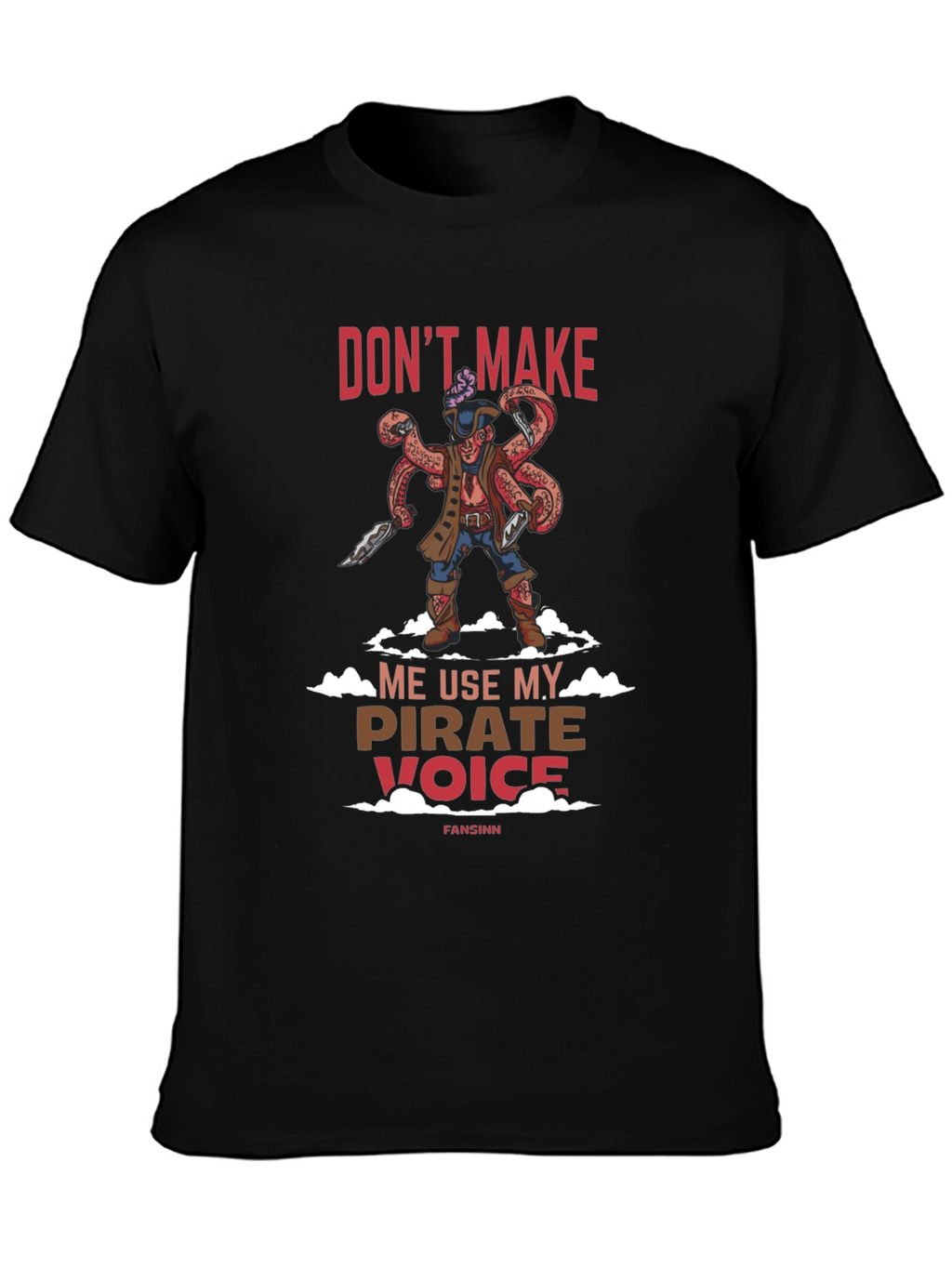 Pirate Voice Graphic T-Shirt