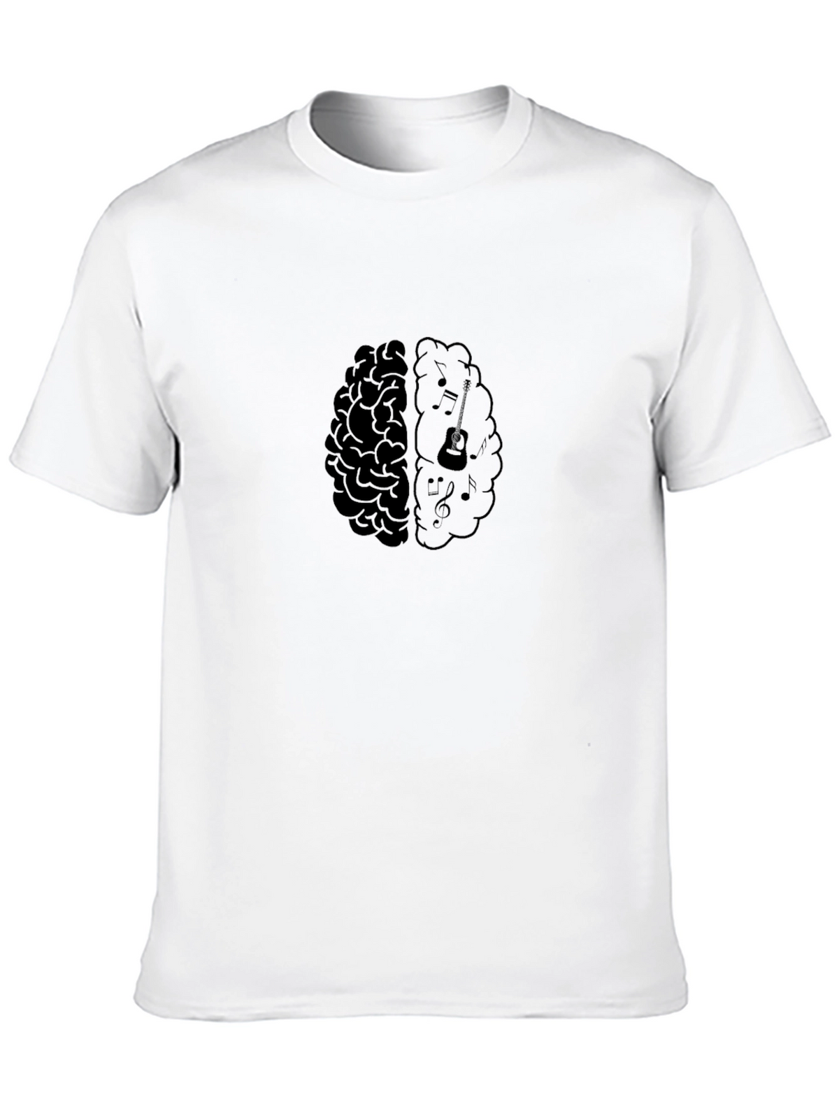 Musical Mind T-Shirt - Brain Graphic Tee