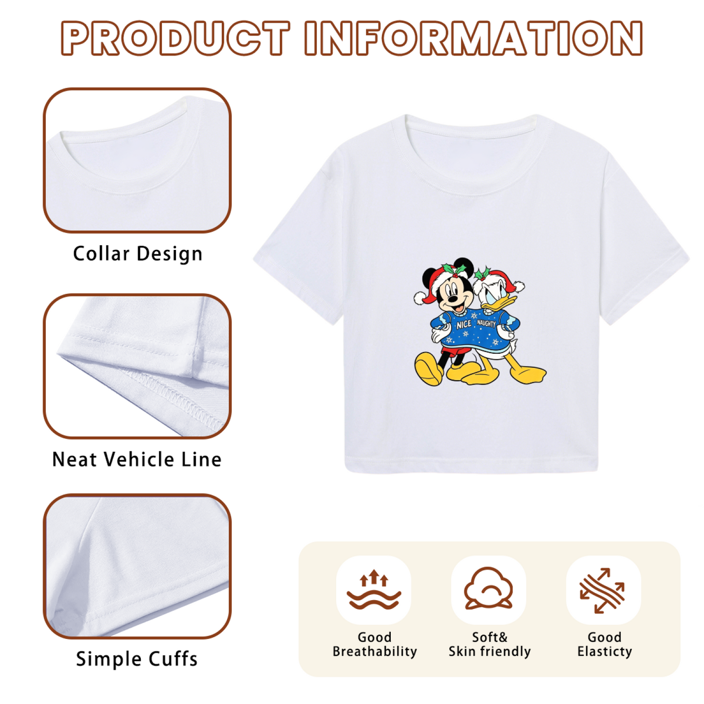 Trendy Peace?Sign Hello Kitty Y2K White Cropped Baby Tee