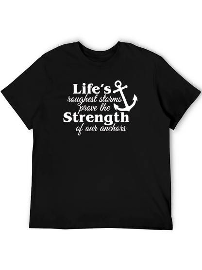 Lifes Storms Anchor T-Shirt