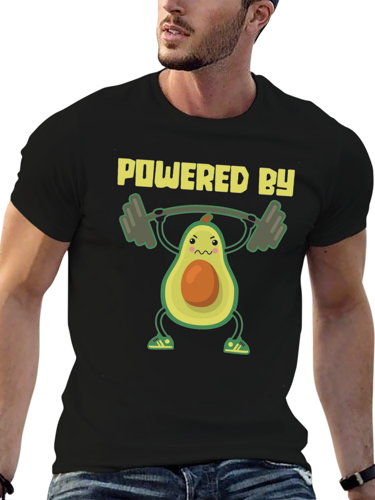 Powered by Avocado Workout T-Shirt