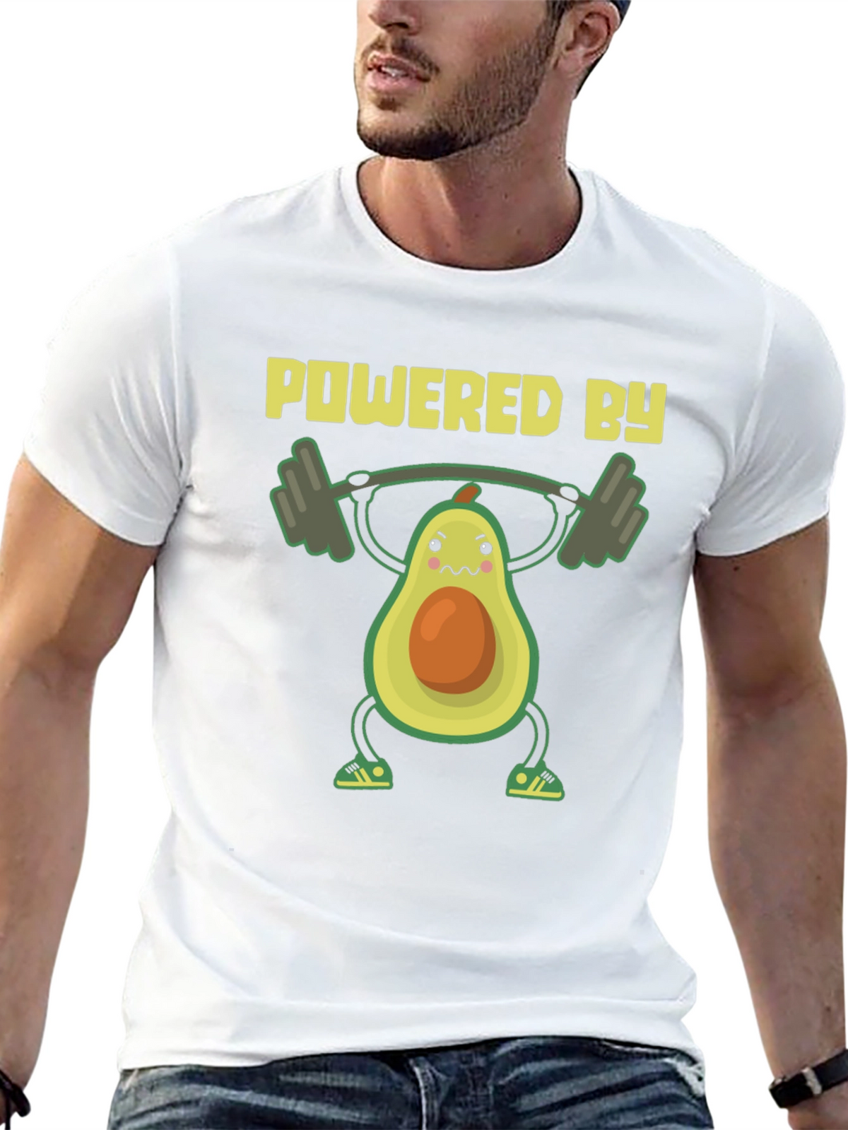 Powered by Avocado Workout T-Shirt
