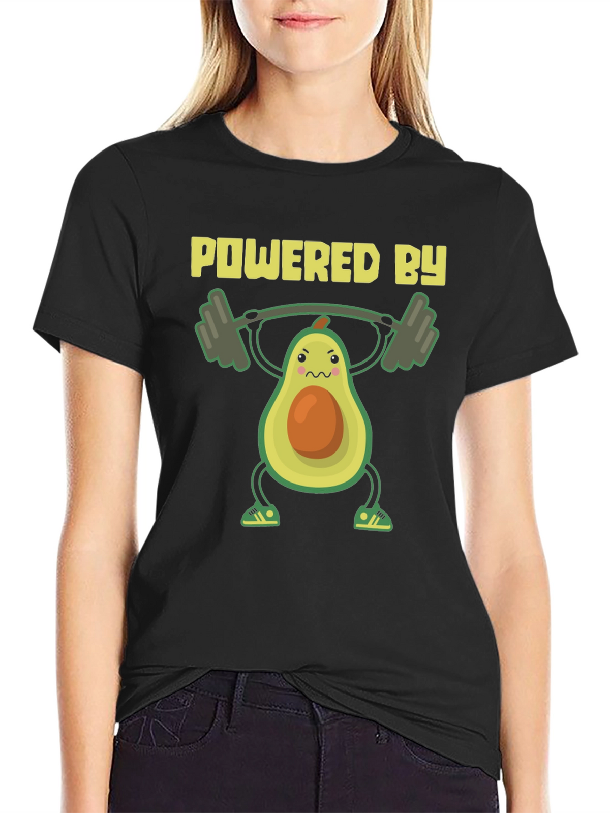 Powered by Avocado Workout T-Shirt