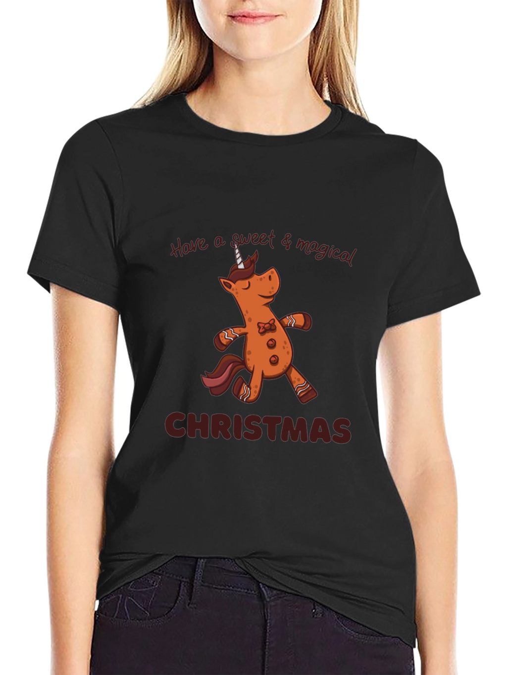 Magical Unicorn Christmas T-Shirt
