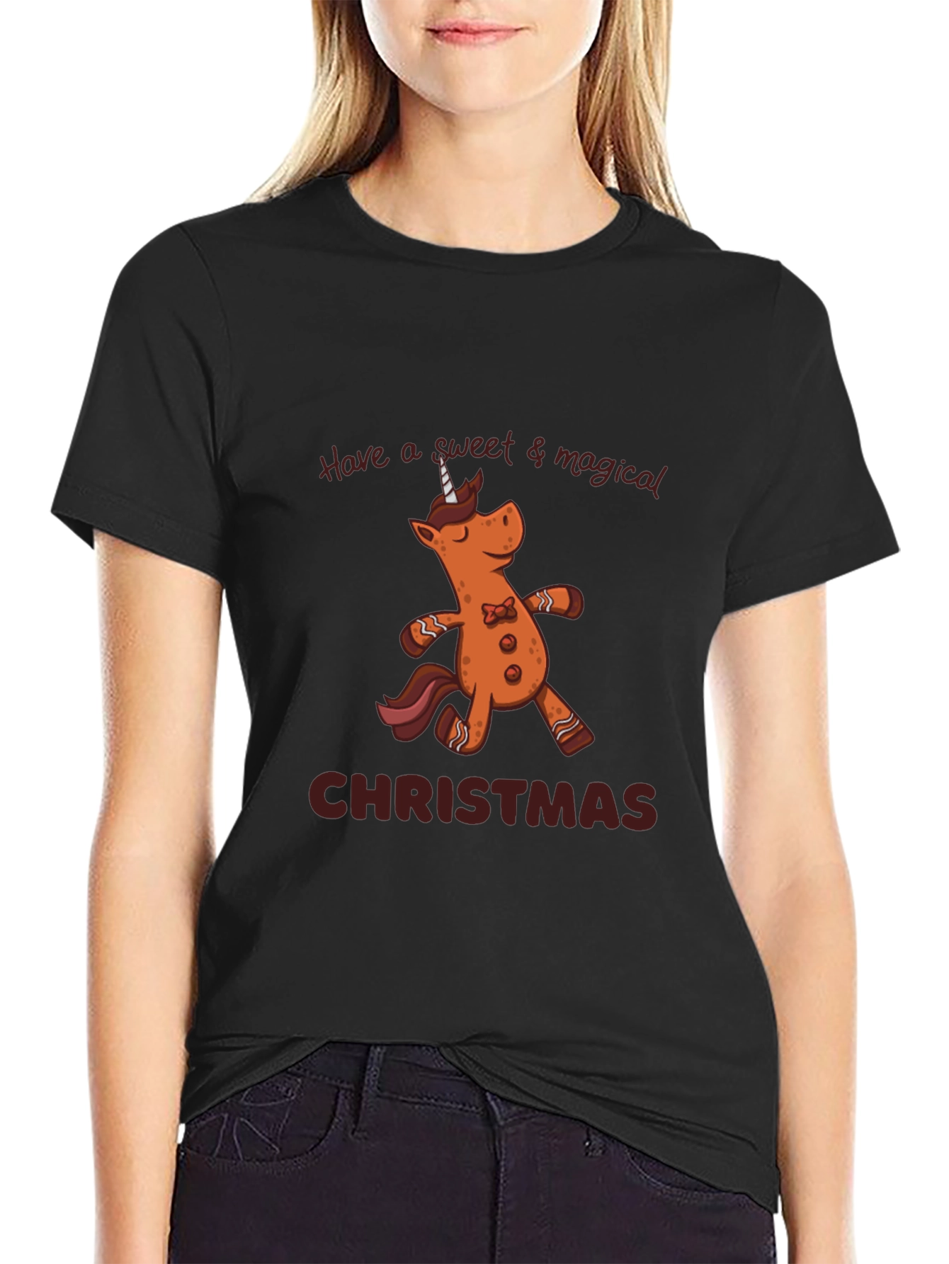 Magical Unicorn Christmas T-Shirt