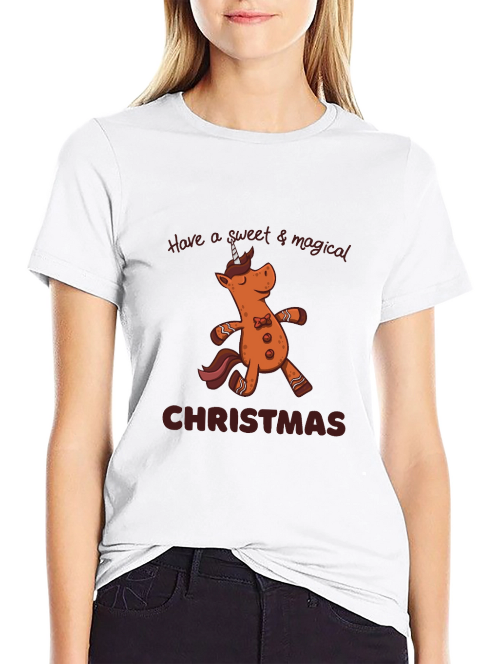 Magical Unicorn Christmas T-Shirt